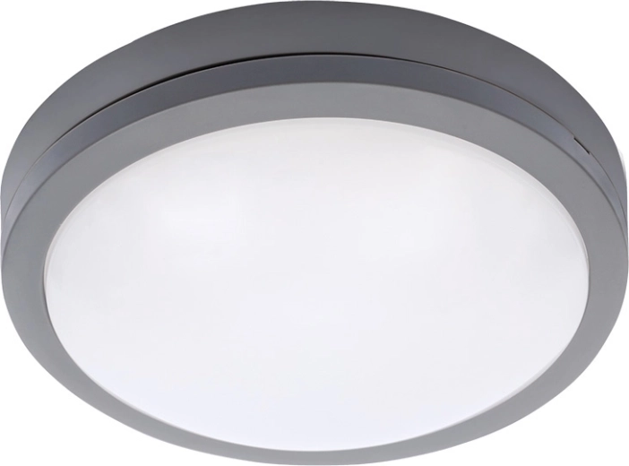 Solight LED vonkajšie stropné a nástenné svietidlo Siena sivé 20 W
