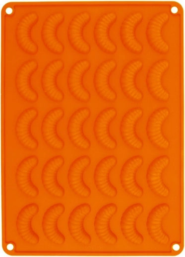 Silikónová forma na rožteky oranžová Sillinie