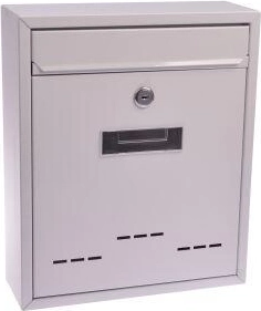 Poštová schránka RADIM M biela 260 × 310 × 90 mm