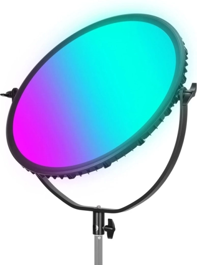Neewer GR18C okrúhly RGB LED panel s bočným svietením