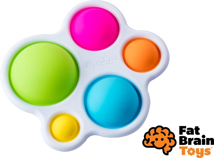 Dimpl mačkacie bublinky pre bábätká od FAT BRAIN