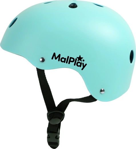 detská cyklistická prilba SafeKiddo, tyrkysová, veľkosť S (48–54 cm)