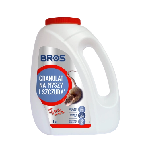 Granulát proti myšiam a potkanom BROS 1 kg
