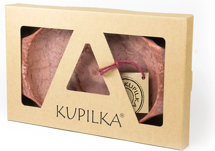 Kupilka 44 tanier Cranberry Red – červený servírovací tanier