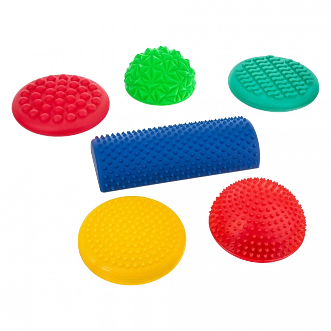 Senzorická balančná stezka – sada 6 prvkov