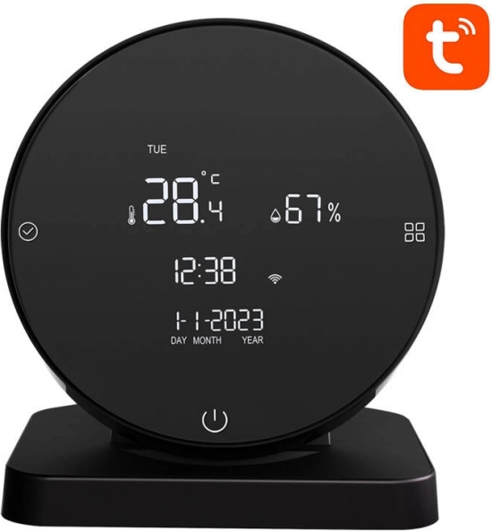 Inteligentný IR snímač teploty a vlhkosti AVATTO WHS20S s podporou TUYA