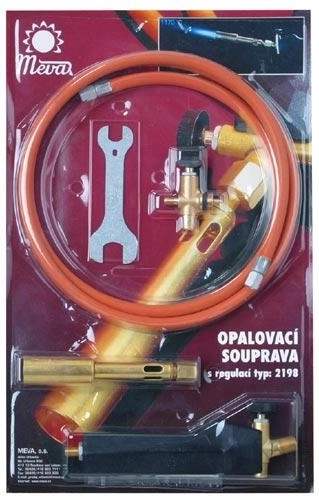 Opalovacia súprava s okrúhlym horákom na propán‑bután