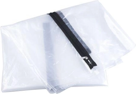 Dverová prachová fólia so zipsom 1,2 × 2,2 m, 100 µm
