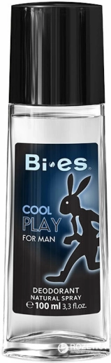 Pánsky parfumovaný dezodorant v skle BI-ES Cool Play 100 ml