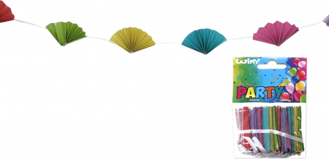 Farebná papierová girlanda 2 metre