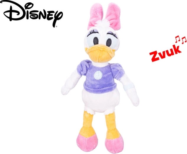Plyšová káčatko DISNEY Daisy so zvukmi 27,5 cm