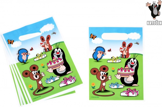 Párty taštička s Krtkom a priateľmi 23x16 cm