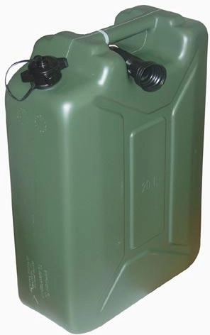 Kanister na pohonné hmoty 20 l ARMY