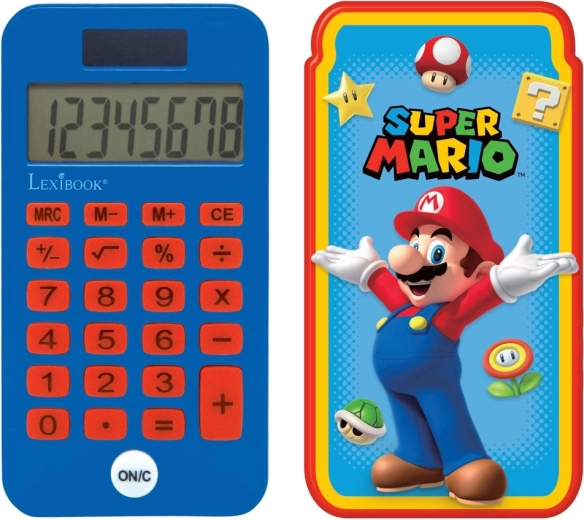 Vrecková kalkulačka s motívom SUPER MARIO od Lexibook