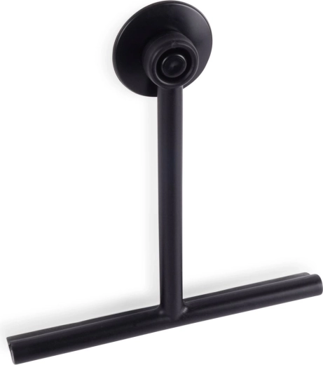 Stierka na sklo s prísavkou čierna