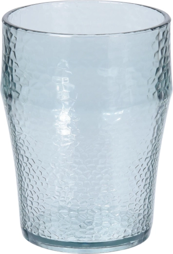 Plastový pohár 400 ml s vzhľadom recyklovaného skla