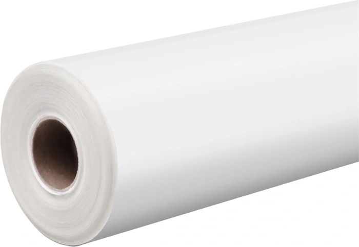 Samolepiaca matná vinylová fólia HTVRONT biela 30,5 × 180 cm
