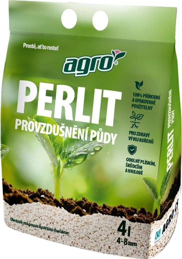 Perlit na pestovanie rastlín 4 l AGRO