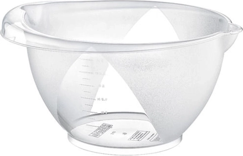 Priehľadná oválna misa na miešanie 3 l s odmerkou