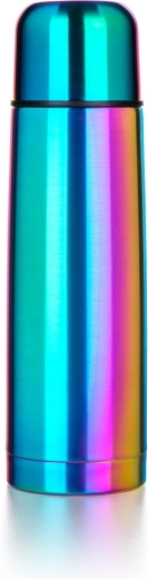 Termoska z nehrdzavejúcej ocele 0,5 l AVANZA dúhová matná