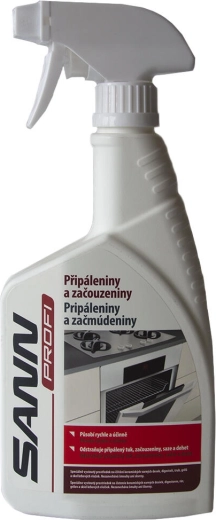 SANN Profi čistič na pripáleniny a zadymené sklo 500 ml