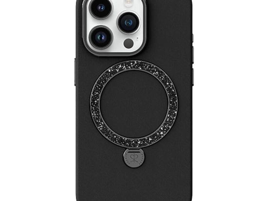 Joyroom Dancing Circle puzdro s MagSafe pre iPhone 14 Pro čierne