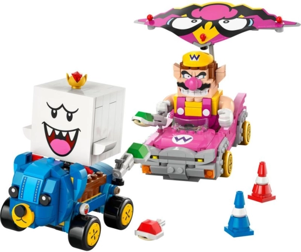 Lego super mario mario kart – wario a king boo