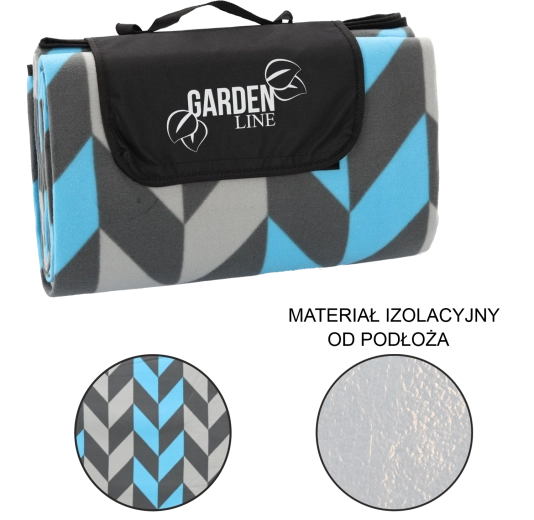 Pikniková deka 200 × 200 cm s izoláciou jolka