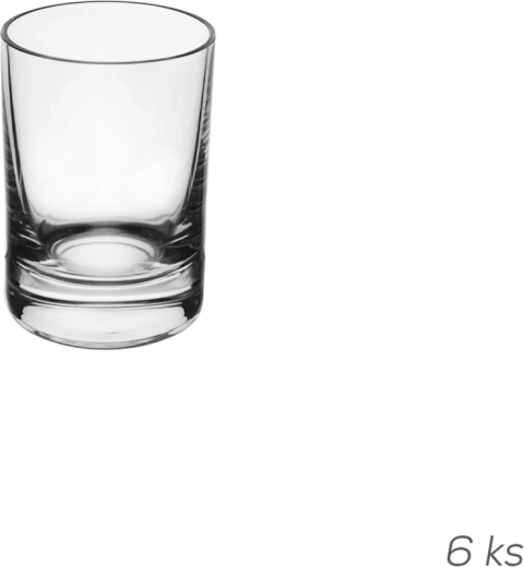 Sada sklenených odlivek Liberty 65 ml (6 ks)