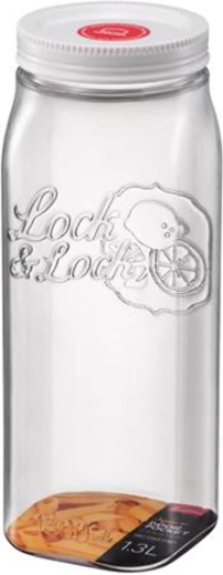 Dóza na potraviny LOCKnLOCK Square 1,3 l so skrutkovacím viečkom