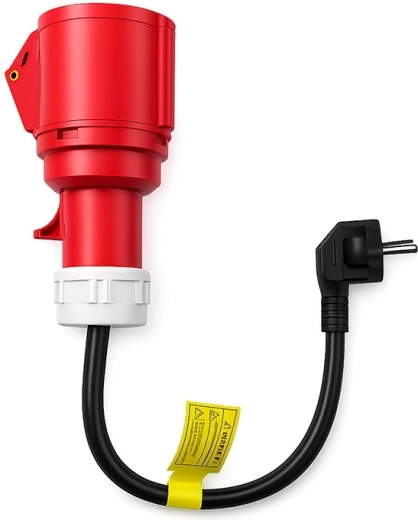 Napájací adaptér CEE 16A 5P na Schuko 230 V pre nabíjačky EV