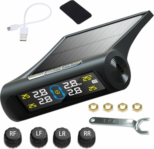 Sada senzorov tlaku a teploty v pneumatikách TPMS