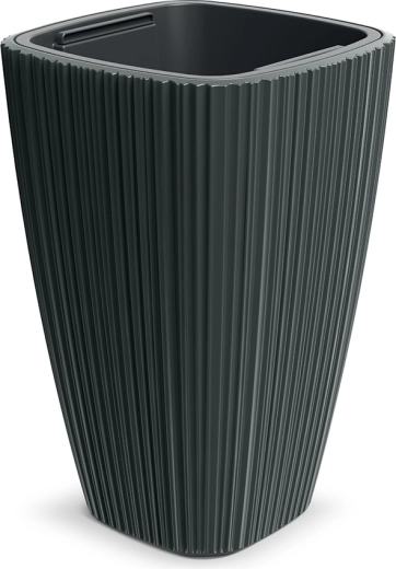 Kvetináč ORO 39 cm tmavosivý