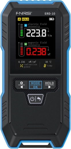 Fnirsi ERD-10 detektor elektromagnetického žiarenia 4 v 1