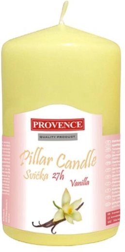 Parafínová vonná sviečka valec vanilka 6 × 11,1 cm
