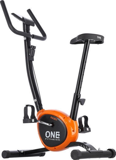 Mechanický rotoped ONE FITNESS RW3011 čierno‑oranžový