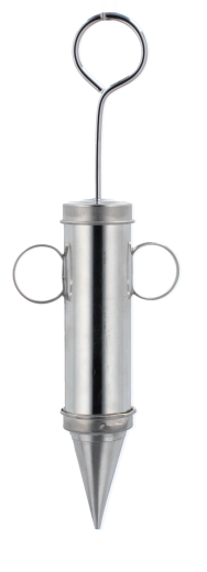 Kovový cukrársky dekorátor so 4 tryskami