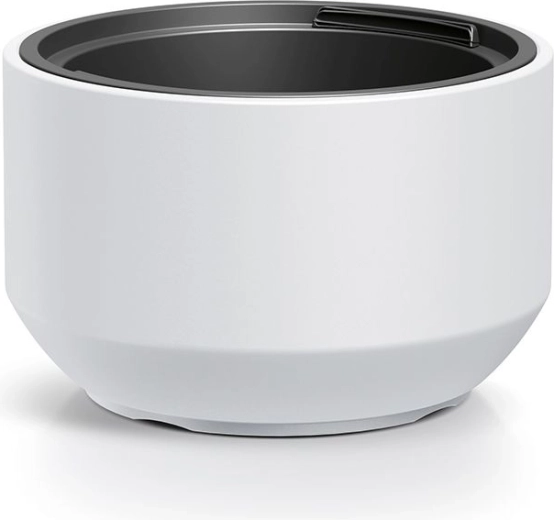 Kvetináč s vložkou 29,8 cm biely – moderný plastový obal na rastliny