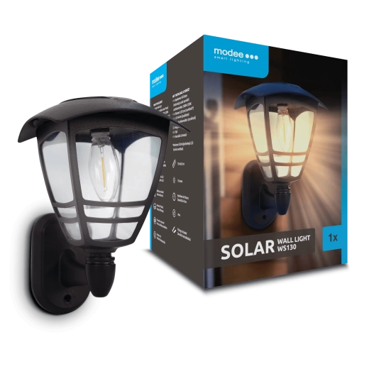 Modee solárna nástenná dekoratívna LED lampa WS130