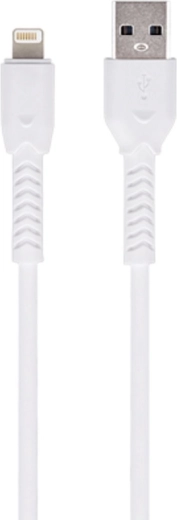 Maxlife USB–Lightning kábel 1 m biely