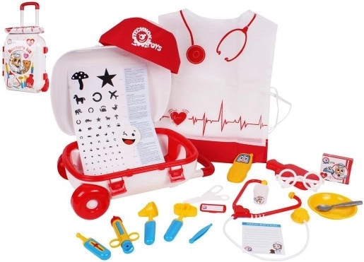 Doktorský Kufrík na Kolieskach s Príslušenstvom 21ks