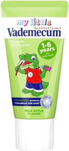 Vademecum Junior jablko detská zubná pasta 0–6 rokov 50 ml