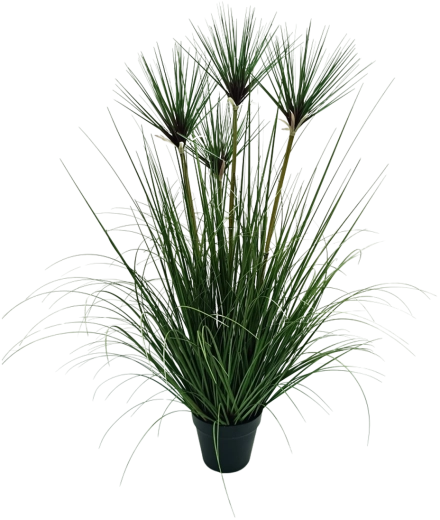 Umelý dekoratívny papyrus v kvetináči 95 cm Garden Line