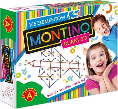 Montino kreatívna stavebnica z trubičiek