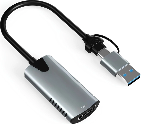 Karta na zachytávanie videa HDMI Renew Force 2v1 (USB-A/USB-C) - 1 kus