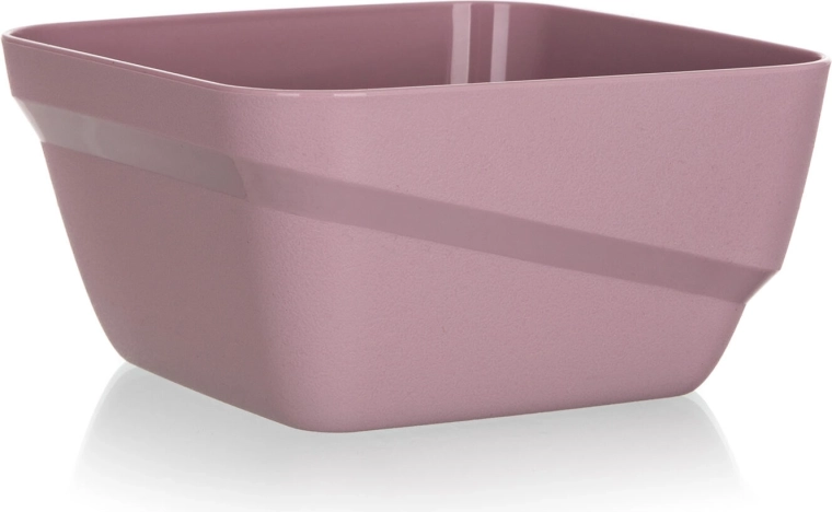 Plastová miska Culinaria 0,6 l, ružová, 11,5 × 11,5 cm