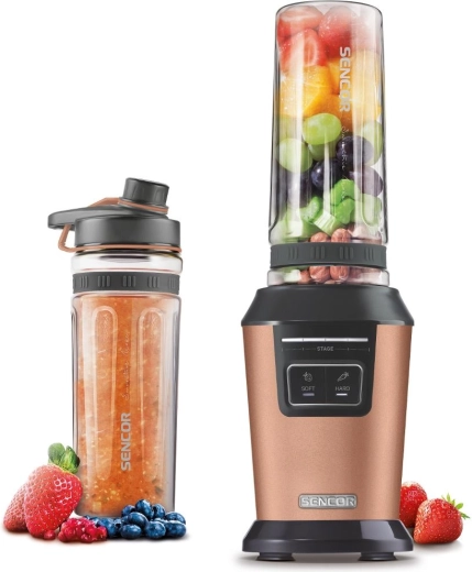 Sencor automatický smoothie mixér so športovými fľašami