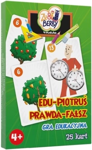 Muduko Edu Piotruś: Pravda alebo lož – kartová hra pre deti 4+