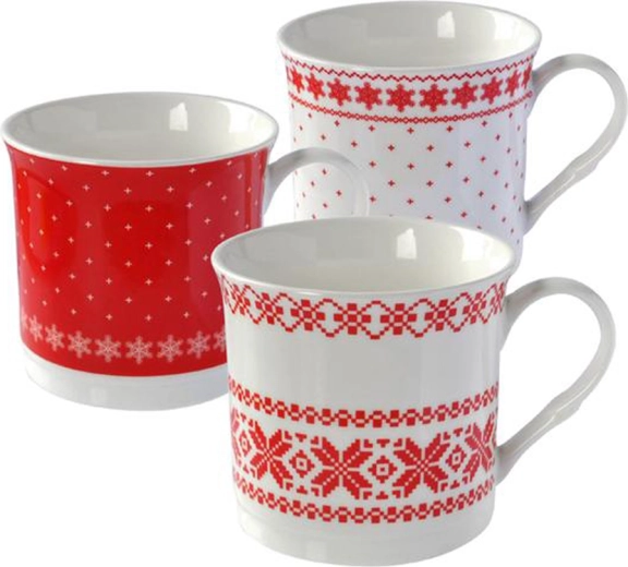 Porcelánový hrnček s nórskym vzorom 290 ml TORO