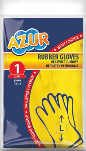 Gumené upratovacie rukavice AZUR vel. L